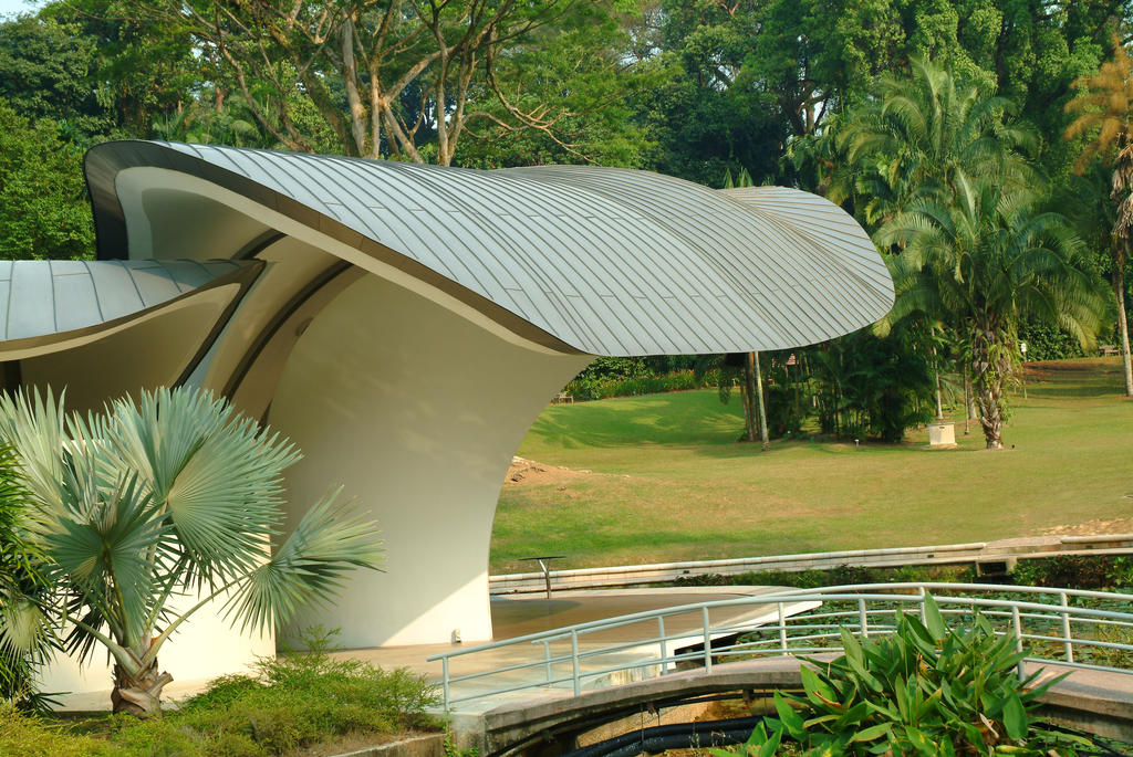 Shaw Fundation Symphony Stage - Botanic garden (Singapore) | VMZINC India