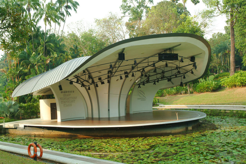 Shaw Fundation Symphony Stage - Botanic garden (Singapore) | VMZINC India