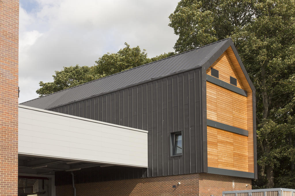 Barnard Castle Quad Facility (Emergency Service), Durham (UK) VMZINC UK