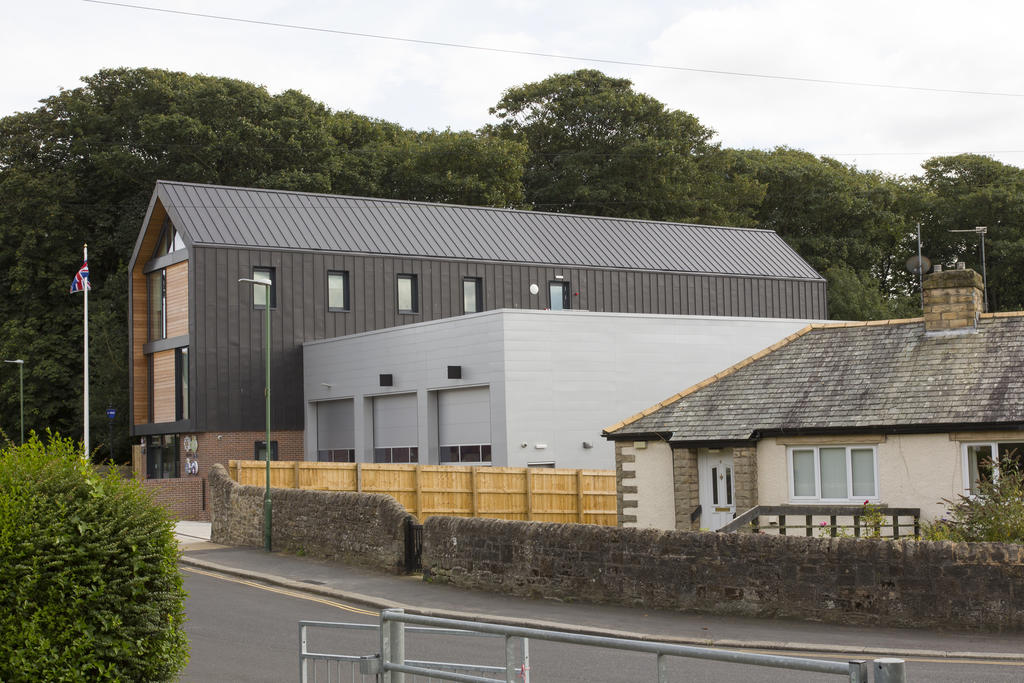 Barnard Castle Quad Facility (Emergency Service), Durham (UK) VMZINC UK