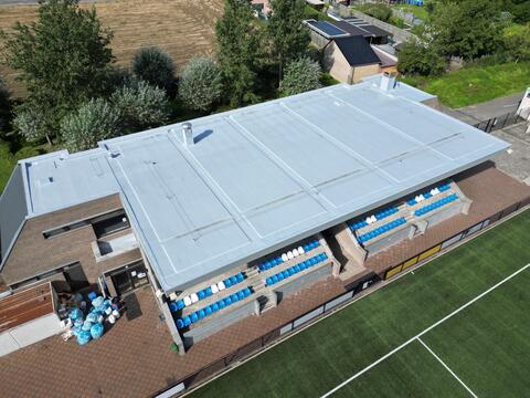 Voetbaltribune, Rumbeke (Roeselare) - België_Image13