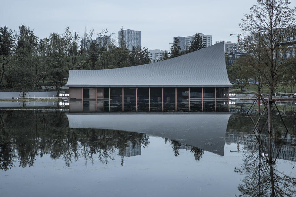 Xinglong Lake CITIC bookstore, Chengdu (Chine)_Image1