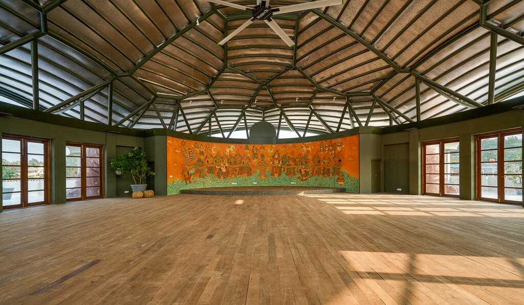 The Turtle Roof at Kshemavana SDM Institute of Naturopathy and Yogic Sciences, Bangalore (India)_Image3
