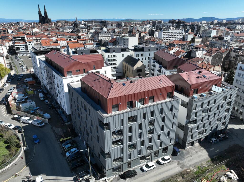 Logements collectifs privés, Clermont Ferrand (France)_Image1